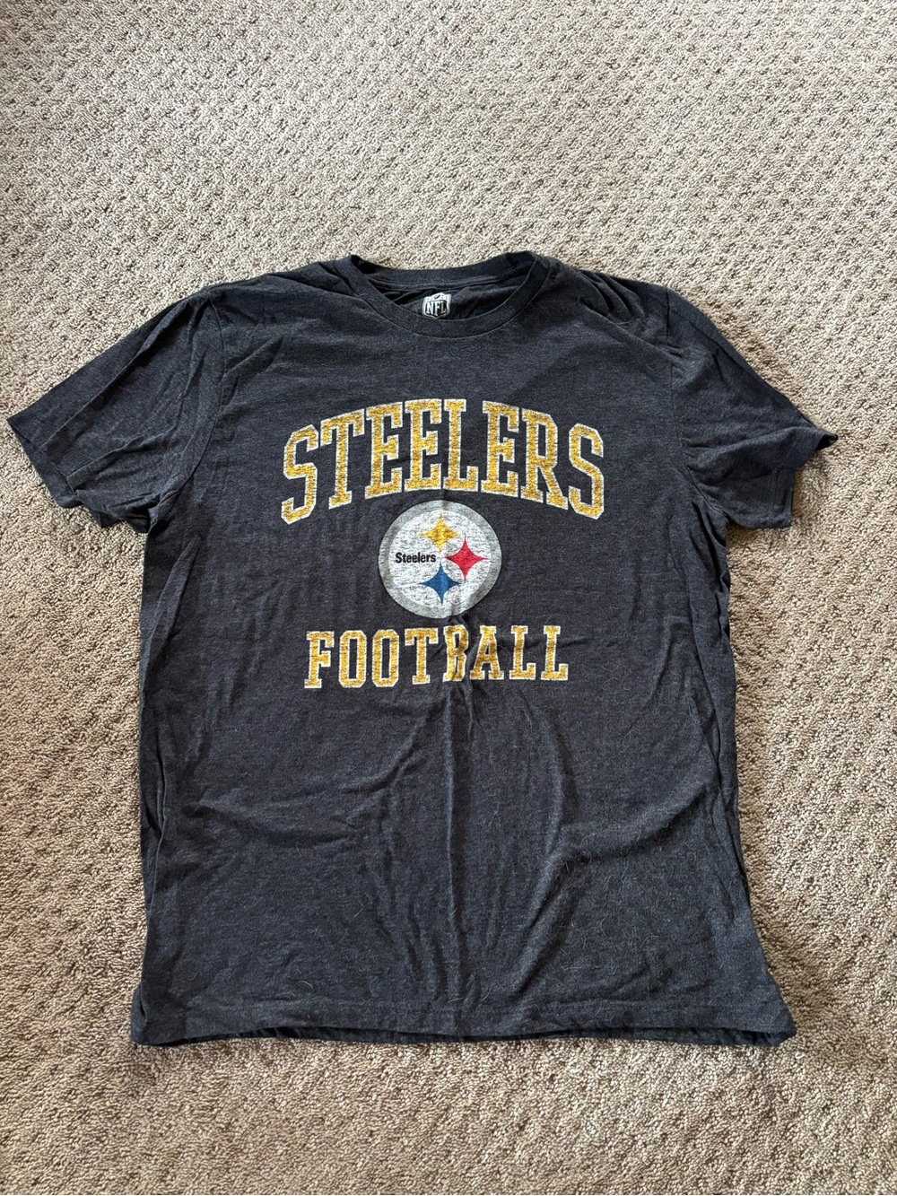 NFL Team Apparel Pittsburgh Steelers Football T-Shirt